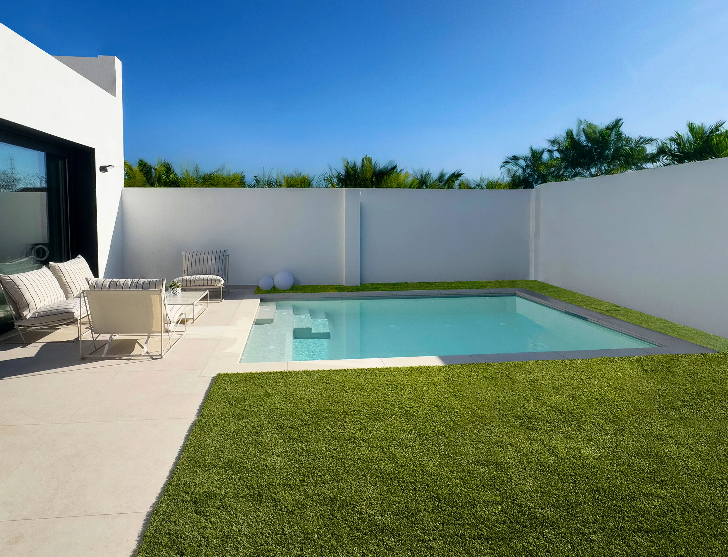 TERRAZA y PLAYA: Alma Forest BORDE: Alma Forest VASO: Pietro Golden