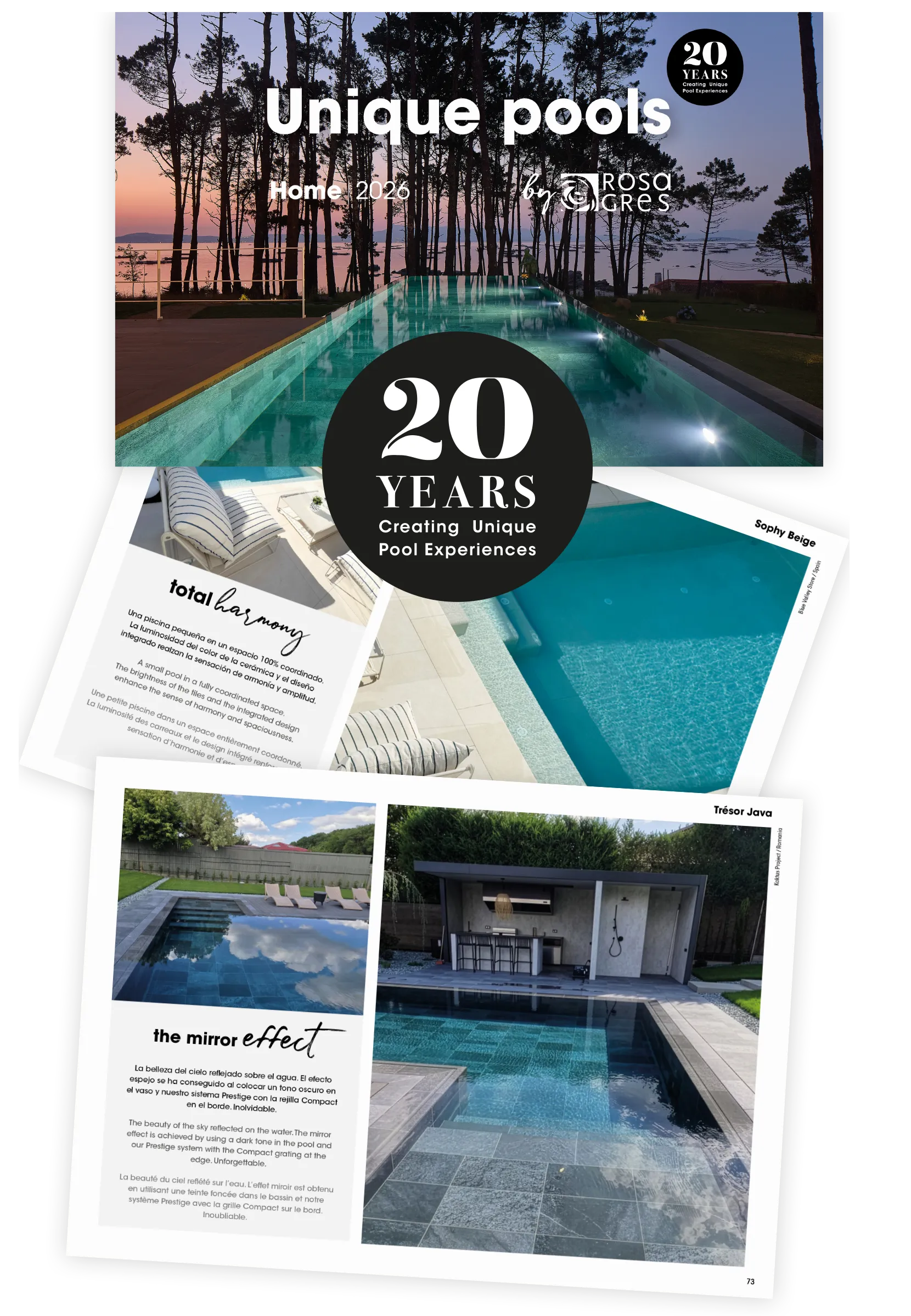 Catálogo Unique Pools Rosa Gres Catálogo Unique Pools Rosa Gres