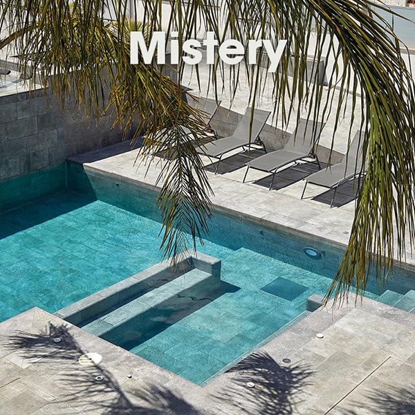 Piscina Infinity Rosa Gres