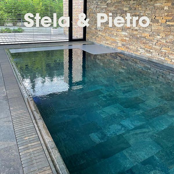 Piscina Tradicional Rosa Gres