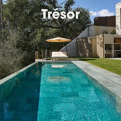 Piscina Infinity Rosa Gres