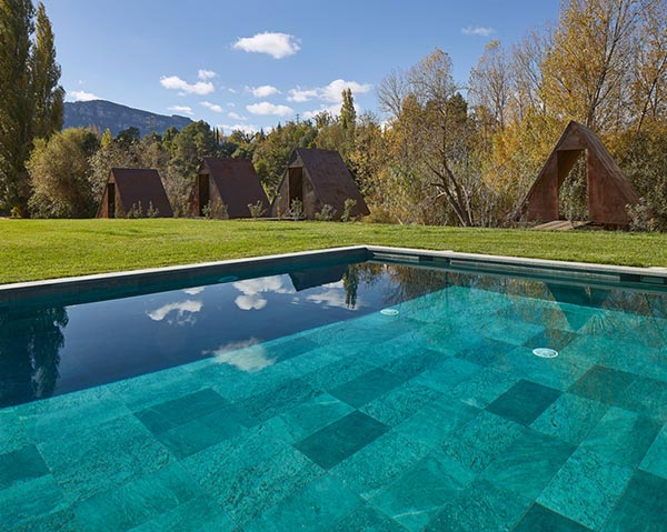 Piscina Tradicional Rosa Gres