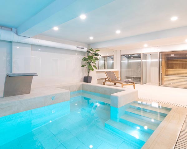 Piscina Tradicional Rosa Gres