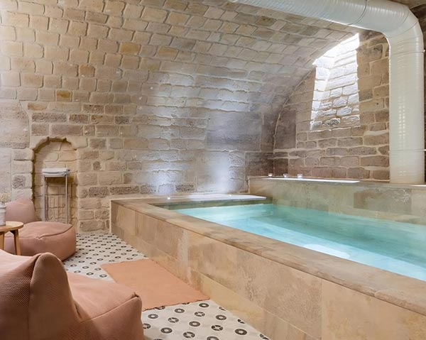 Piscina Tradicional Rosa Gres