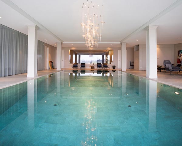 Piscina Tradicional Rosa Gres