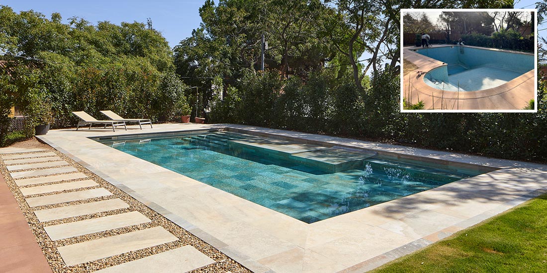 Rehabilitación piscinas Pool Partners by Rosa Gres