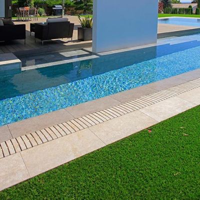 Flex Grid on pools with straight lines