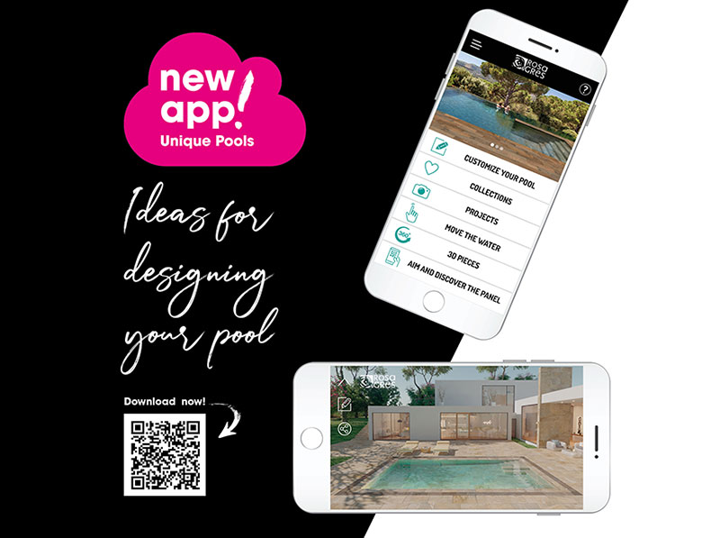 New App Unique Pools by Rosa Gres