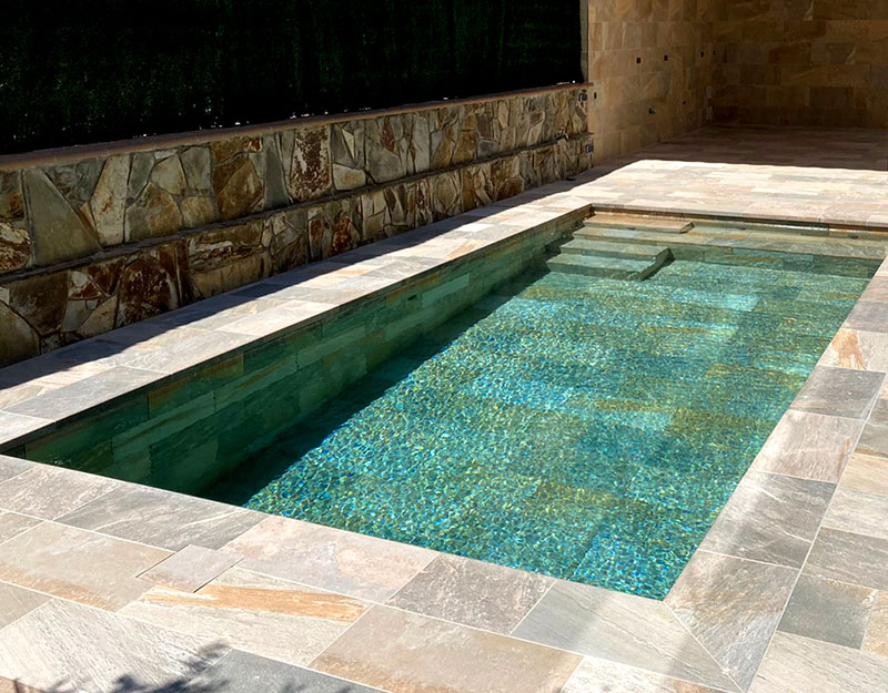 Pool Water Color. Special textures - Serena Mix porcelain stoneware