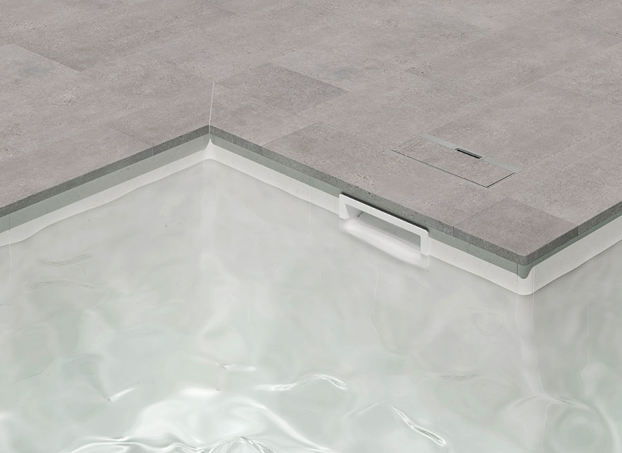 Iconic finishing pieces - Pool solution S Iconic Dark