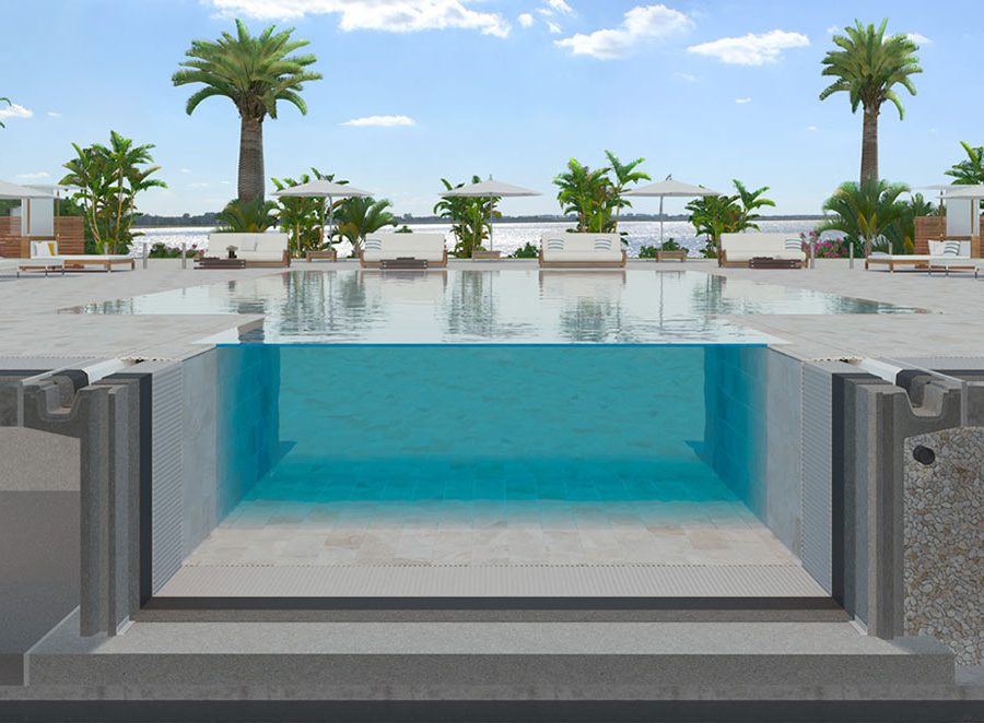 Construction System for Swimming Pools S10