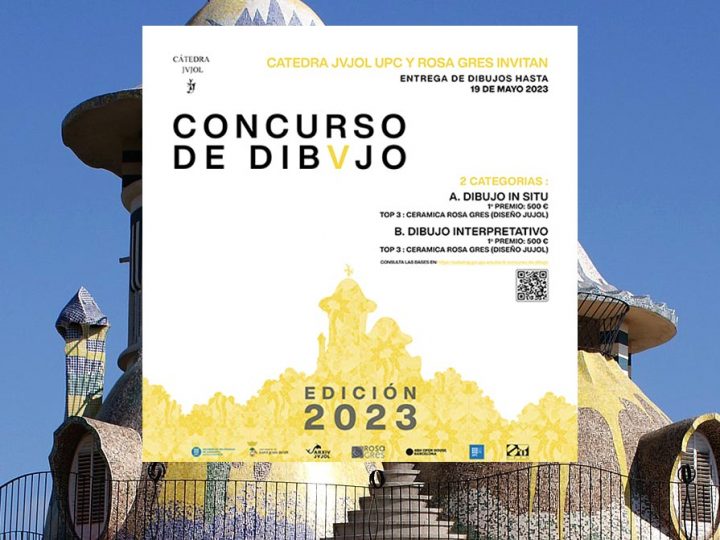 Le Concours de dessin de la Chaire Jujol – Rosa Gres 2023 est lancé