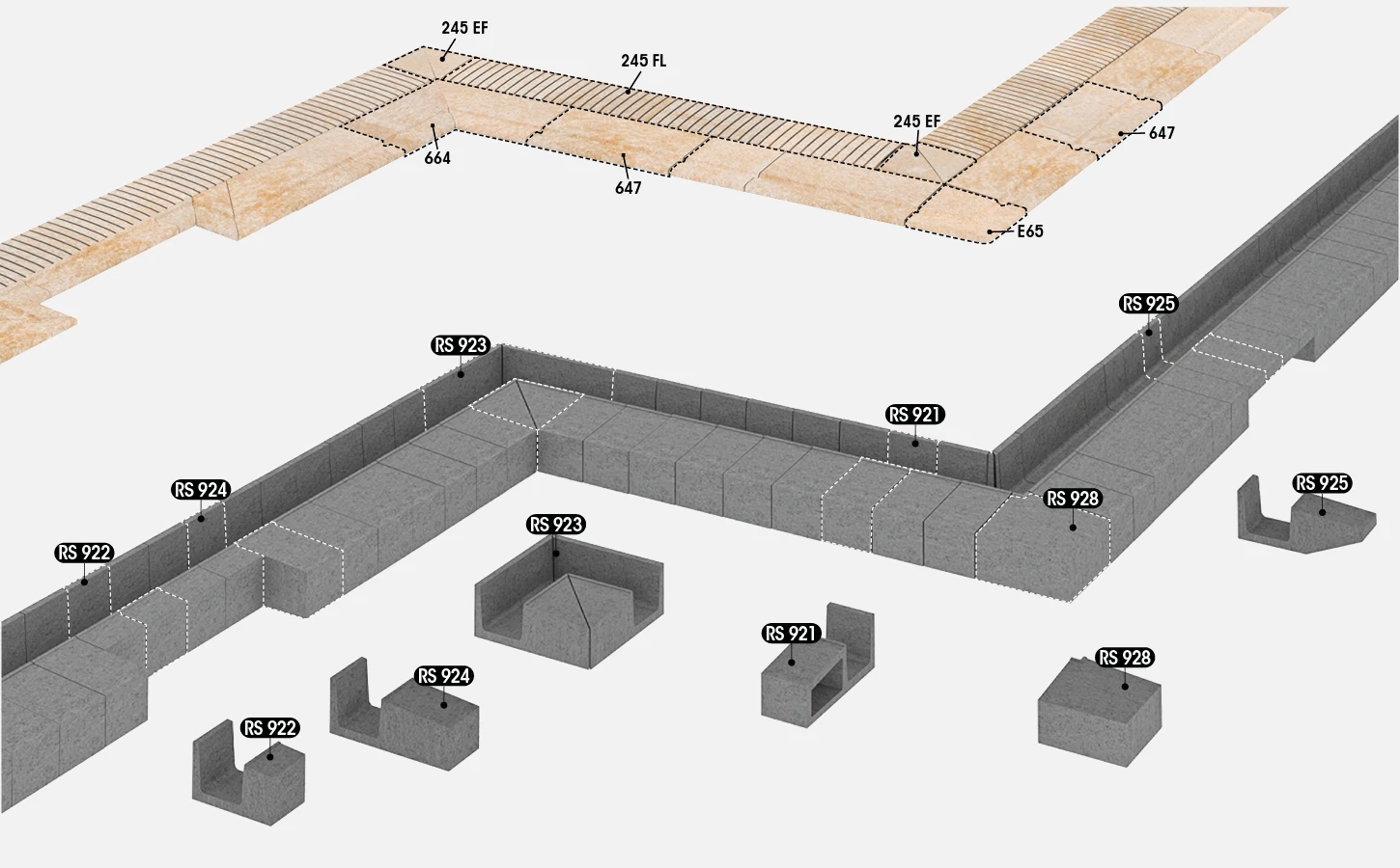 Sistema constructivo S9 para el Sistema Desbordante Prestige