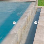 Construction solutions in porcelain stoneware for Infinity Pools