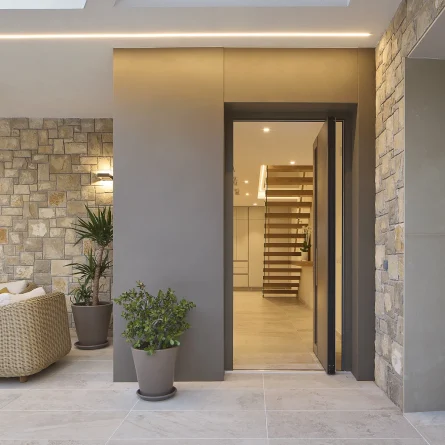 rosa-gres-arquitecto-ef-casa-collbato-15 Interior en Gres porcelánico Rosa Gres. Residencia privada en Collbató. Eva Fernández. Arquitecto