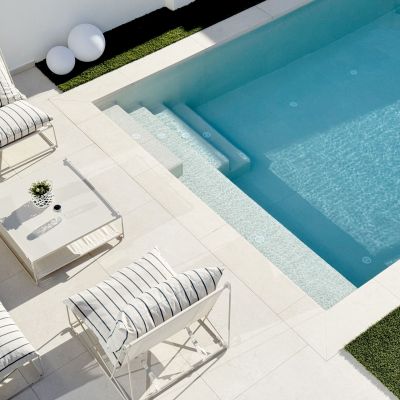 baldosas y pavimento que se calienta menos con el sol